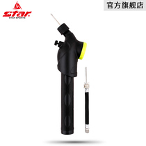 Star Shida flagship store Multi-function two-way pump with pressure gauge Football Basketball Volleyball ball game XA1085
