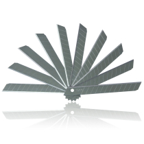 Deli 2012 small SK5 art blade paper cutting blade Art knife replacement blade Multi-head edge small