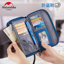 NH multi-function RFID anti-electronic theft brush ID bag passport storage bag protective cover cloth wallet card bag handbag