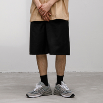 FUNKYFUN original five-point suit pants chic national tide casual pants Korean street profile trousers shorts summer