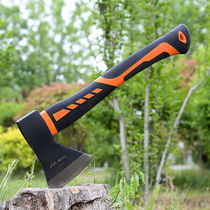 Axe chopping wood artifact axe woodworking pure steel carpenter all steel sharp cutting tree fine steel one axe home countryside