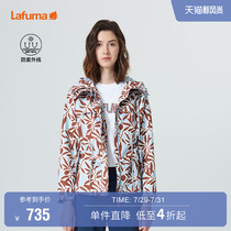 LAFUMA outdoor waterproof windproof womens top printed casual jacket jacket LFJA1AF52Y