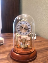  Lisheng RHYTHM desk clock Office living room desk clock twist pendulum clock CRG121CRG120 desk clock table clock European style