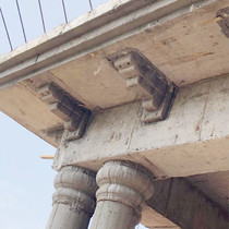 Cement beam support mold (factory direct sales) European-style villa exterior wall decoration Roman column eaves line eaves drag grinding tool