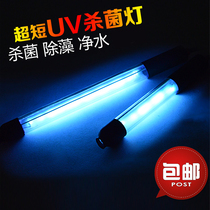 UV ultraviolet germicidal lamp aquarium ultra short fish tank UV germicidal lamp sterilization water purification algae removal lamp
