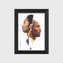  Kobe Bryant souvenir signature decoration Hanging picture frame Photo Basketball gift peripheral hand-made wallpaper poster decorative painting