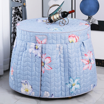 Winter thickened round fire table cloth cover simple modern new electric stove cover stove cover round table cover