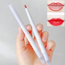 wodwod small cloud double head fog lip line glue pen waterproof not dizzy dyeing easy makeup hook matte lipstick