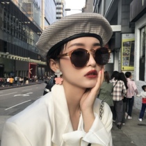  Sunglasses womens small frame oval sunglasses Korean version of the wild star net red with the same anti-ultraviolet glasses women