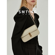 (Simustine) First eye-covered calf leather packet with small crowdsourced single shoulder axillary bag 100 hitch high-grade sensissy satchel bag
