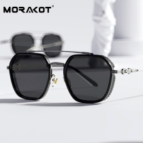 German Import Polarized Ink Mirror Mens Car Special Anti-Ultraviolet Light Glare Myopia Sunglasses Can Be Worthy Of Degrees