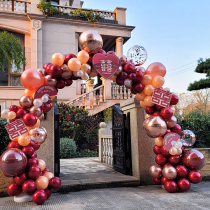 Balloon arch bracket Wedding decoration Wedding scene decoration set Hotel opening birthday wedding room Wedding welcome