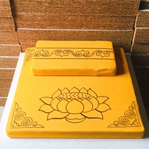 Buddhist meditation mat Cushion Futon Kneeling mat Worship stool Kneeling mat Thickened Linen square Coconut palm meditation mat