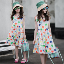 Girls Eve dress dress South Korean version Ocean Gas parent-child Long dress Children slim fit Cool Quick Dresses Great Boy Princess Beach Dress