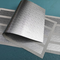 Kitchen fireproof sticker waterproof anti-oil self-adhesive high temperature resistant hearth flame retardant thickened wall sticker gas stove cabinet tile sticker