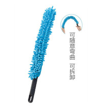 Dust duster household bendable microfiber feather duster bed car chenille dust electrostatic cleaning brush