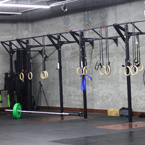 Comprehensive physical fitness cf training rack Private teaching fitness small equipment Wall squat bench press pull-up arm flexion and extension rack