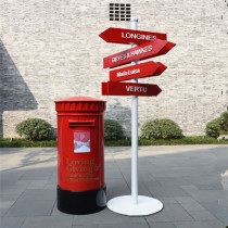 Creative props camera photography cartoon signage signboard guide sign guide direction card Net Red