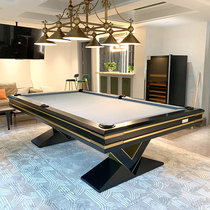 Billiards standard billiards table adult modern household customized V-leg black 8 Nine Ball home indoor billiard table