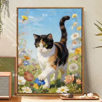 三花猫数字油画-三花猫数字油画促销价格、三花猫数字油画品牌- 淘宝