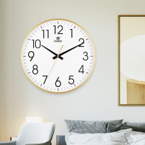 Overlord fashion simple wall clock living room silent clock clock quartz wall watch round home clock creative electronic wall watch