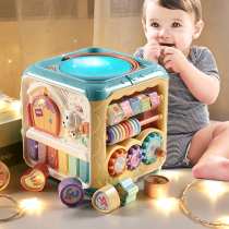 Newborn baby toy gift box 100-day-old gift educational toy set maternal and child supplies gift newborn gift package