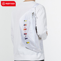 Nike Nike white single shoulder bag for men and women Bag Sports Bags Diagonal Satchel leisure AJ Purse Tide JD2143028GS