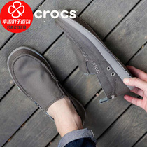 Crocs Crocs mens shoes 2021 summer new loafers one foot wear lazy shoes outdoor casual shoes 11270