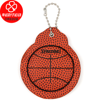 Spalding Spalding keychain men and women bag portable pendant basketball key chain 68-531y