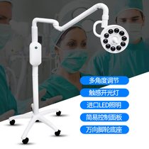 Dental oral implant wall-mounted inspection shadowless lamp operating room hanging mobile vertical LED pet hospital micro-finishing