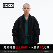 (INXX) Ring Apartment Series 21 Winter New Tide Personality Short cotton-padded jacket Couple RKB4160761