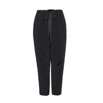 Heavy silk pants Womens mulberry silk pants Nine-point halon pants summer radish pants