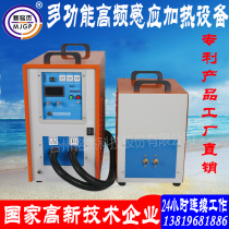 High frequency induction heating machine small 220V household welding quenching heater metal melting furnace high frequency heating machine