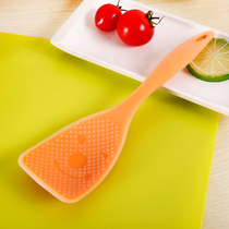 Daddy food grade silicone rice spoon high temperature kitchen household rice shovel does not hurt the pot spot