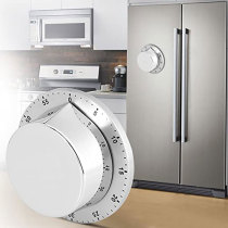 Baking tool household kitchen timer baking timing reminder without battery-free adsorption refrigerator surface