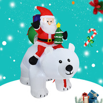 Christmas decorations 1 8 meters electric inflatable Christmas snowman shopping mall supermarket hotel decoration Air model ornaments