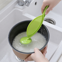 Amoy rice artifact Amoy rice spoon Amoy rice sieve Kitchen supplies Household Daquan does not hurt the hand drain device Amoy rice brush Amoy rice stick