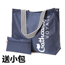 Waterproof short travel bag for men and women travel bag single shoulder bag student luggage bag travel light large capacity shopping bag