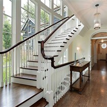 One-step staircase fashion simple series log whole ladder