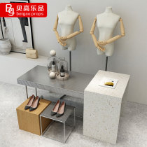 Begos clothing store display table window display decoration props display table in the middle of the water table