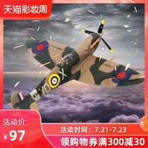 Telbo 1:72 Spitfire fighter model WWII alloy aircraft model simulation military ornaments finished collection