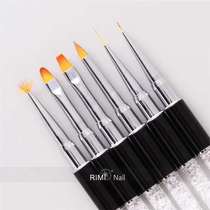  Xiumu Xiaoke with the same exquisite bionic mink hair nail set pen easily create a variety of nail styles
