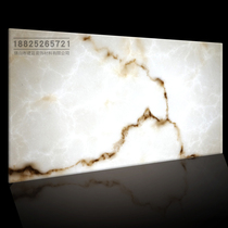 Translucent stone transmission board decorative ceiling ceiling aisle white snow stone light transmission bar marble light sheet manufacturers
