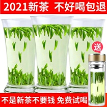 Bird tongue 2021 new tea Mingqian Maojian Tea Premium Alpine Green Tea Sichuan bamboo leaf fried green 250g bulk tea