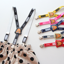 Korean baby strap clip for infants and young pants to drop cartoon Garfield childrens pants clip for boys and girls