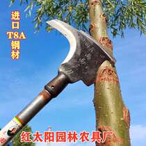  Three chopping wood knives tree cutting branch cutting sickle agricultural tools tree repair shovels imported steel outdoor mountain axe artifact