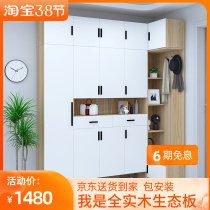 Corner Xuan Guan Cabinet Shoes Cabinet Integrated to Top Custom Home Small family Type Living room Entry door l Type of storage Partition cabinet