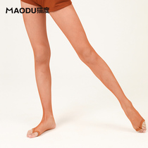 Cats childrens Latin dance net socks Dance one-piece net socks Latin competition Professional practice net socks Caramel color