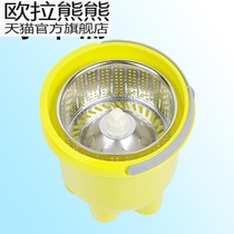 Mop squeegee dry bucket single drive single bucket hand-pressed bucket dry bucket hand-washing bucket rotating mop