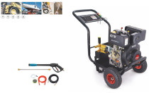 2500DF diesel high pressure washer 170bar diesel drive high pressure water gun Outdoor diesel floor washer